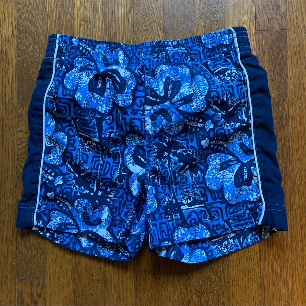 Boy’s Talbots Blue Swim Trunks Size 18 months